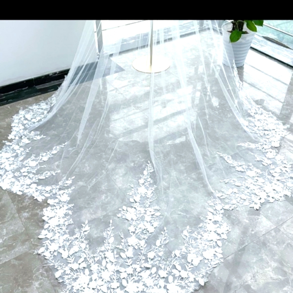 Custom Cathedral Wedding Veil